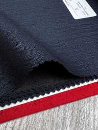 4MR4660 26AW Super100's × CASHIMERE Rayure marine[Textile] Filatures De Laine Miyuki Images supplémentaires