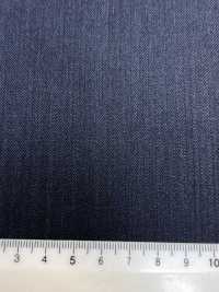 4MR4660 26AW Super100's × CASHIMERE Rayure marine[Textile] Filatures De Laine Miyuki Images supplémentaires