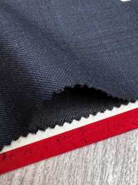 4MR4704 26AW Super100's × Cachemire à carreaux bleu marine[Textile] Filatures De Laine Miyuki Images supplémentaires