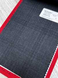 4MR4715 26AW Super100's × Cachemire à carreaux gris anthracite et gris ciel[Textile] Filatures De Laine Miyuki Images supplémentaires