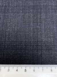 4MR4715 26AW Super100's × Cachemire à carreaux gris anthracite et gris ciel[Textile] Filatures De Laine Miyuki Images supplémentaires