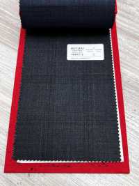4MR4715 26AW Super100's × Cachemire à carreaux gris anthracite et gris ciel[Textile] Filatures De Laine Miyuki Images supplémentaires