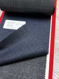 4MR4726 26AW Super100's × cachemire bleu marine[Textile] Filatures De Laine Miyuki Images supplémentaires
