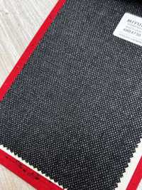 4MR4730 26AW Super100's × cachemire Charcoal Heaven Gray[Textile] Filatures De Laine Miyuki Images supplémentaires