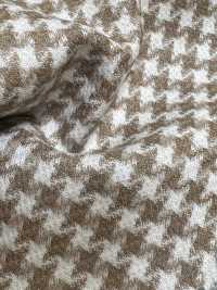 AR6540 ARISTON Super130's pied-de-poule beige[Textile] HOSOI SYOJI Images supplémentaires