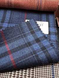 AR6557 ARISTON Super130's Carreaux bleu marine[Textile] HOSOI SYOJI Images supplémentaires