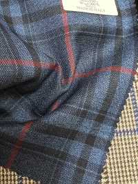AR6557 ARISTON Super130's Carreaux bleu marine[Textile] HOSOI SYOJI Images supplémentaires