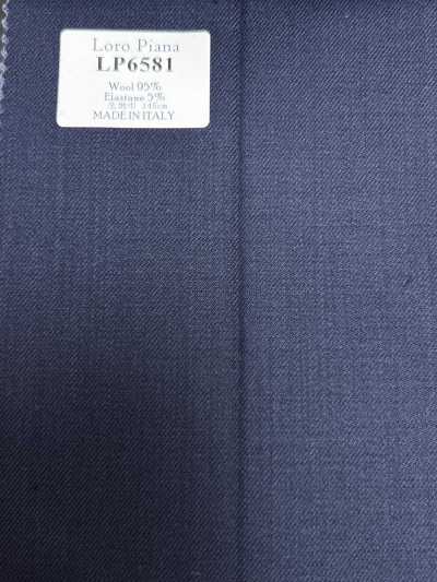 LP6581 Loro Piana bleu marine uni