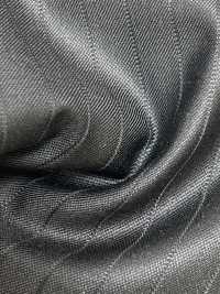 LP6586 Loro Piana Super130's rayure noire[Tissu] HOSOI SYOJI Images supplémentaires