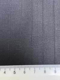 LP6586 Loro Piana Super130's rayure noire[Tissu] HOSOI SYOJI Images supplémentaires