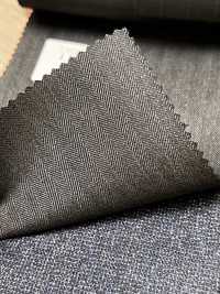 LP6587 Loro Piana Super130's chevron gris[Tissu] HOSOI SYOJI Images supplémentaires