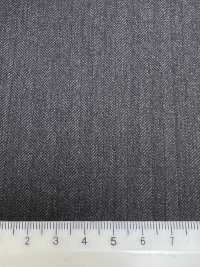 LP6587 Loro Piana Super130's chevron gris[Tissu] HOSOI SYOJI Images supplémentaires