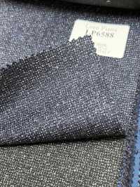 LP6588 Loro Piana bleu marine[Tissu] HOSOI SYOJI Images supplémentaires