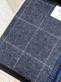 LP6592 Loro Piana à carreaux bleu marine[Tissu] HOSOI SYOJI Images supplémentaires