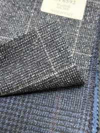 LP6592 Loro Piana à carreaux bleu marine[Tissu] HOSOI SYOJI Images supplémentaires