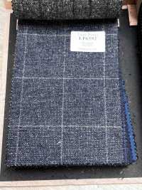 LP6592 Loro Piana à carreaux bleu marine[Tissu] HOSOI SYOJI Images supplémentaires