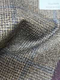 LP6594 Loro Piana à carreaux marron[Tissu] HOSOI SYOJI Images supplémentaires