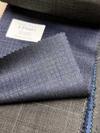 LP6603 Loro Piana Super 150's à carreaux bleu marine[Tissu] HOSOI SYOJI Images supplémentaires