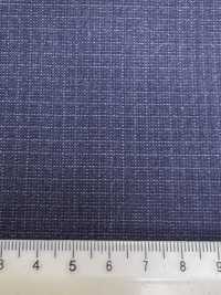 LP6603 Loro Piana Super 150's à carreaux bleu marine[Tissu] HOSOI SYOJI Images supplémentaires