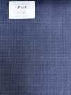 LP6603 Loro Piana Super 150's à carreaux bleu marine