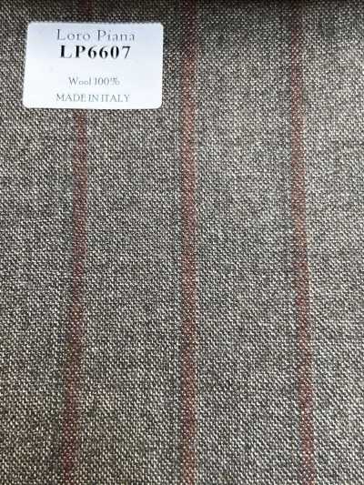 Loro Piana rayures marron et orange