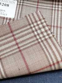 LV5208 LANVIN COLLECTION Carreaux Glen beige[Tissu] HOSOI SYOJI Images supplémentaires