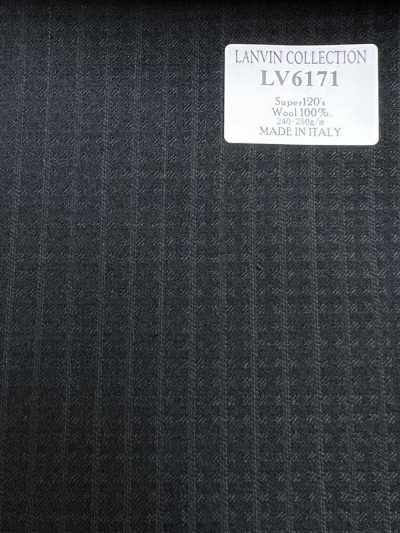 LV6171 LANVIN COLLECTION Super120's à carreaux verts