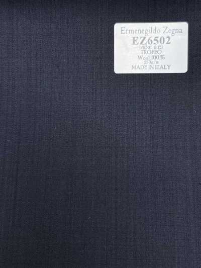 EZ6502 Ermenegildo Zegna TROFEO bleu marine foncé uni