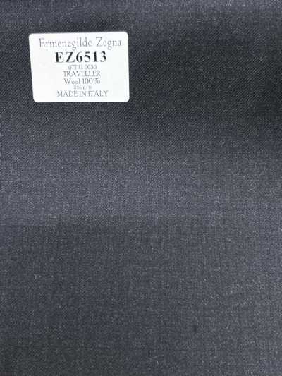 EZ6513 Ermenegildo Zegna TRAVELLER gris foncé uni