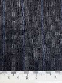 EZ5542 Ermenegildo Zegna TRAVELLER Rayure grise x bleu saxon[Tissu] HOSOI SYOJI Images supplémentaires