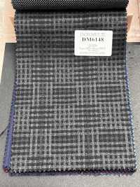 DM6148 DORMEUIL QUEEN Super100's à carreaux gris[Tissu] HOSOI SYOJI Images supplémentaires