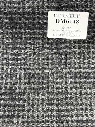 DM6148 DORMEUIL QUEEN Super100's à carreaux gris