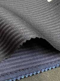 DM6149 DORMEUIL QUEEN Super100's rayure bleu marine[Tissu] HOSOI SYOJI Images supplémentaires