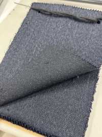 NWD010-341 NIKKE Nikke Textile Co., Ltd. denim en laine bleu marine uni NIKKE Images supplémentaires