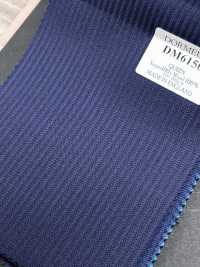 DM6150 DORMEUIL QUEEN Super100's rayure bleu marine[Tissu] HOSOI SYOJI Images supplémentaires