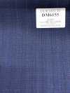 DM6155 DORMEUIL QUEEN Super100's rayure bleu marine × marron