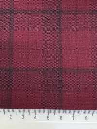 DM5137 DORMEUIL QUEEN Super 100 en carreaux rouges[Tissu] HOSOI SYOJI Images supplémentaires