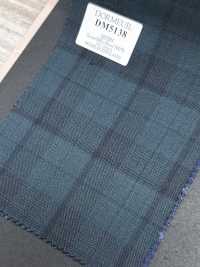 DM5138 DORMEUIL QUEEN Super100's à carreaux verts[Tissu] HOSOI SYOJI Images supplémentaires