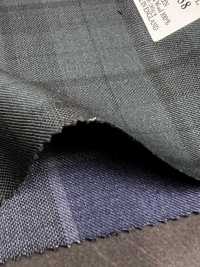 DM5138 DORMEUIL QUEEN Super100's à carreaux verts[Tissu] HOSOI SYOJI Images supplémentaires