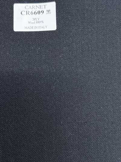 CR6609 CARNET 3PLY noir uni