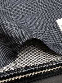 CR6612 CARNET 3 fils à carreaux Glen bleu marine[Tissu] HOSOI SYOJI Images supplémentaires