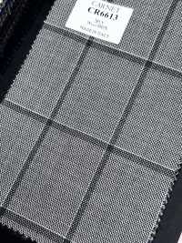 CR6613 CARNET 3 plis à carreaux gris clair[Tissu] HOSOI SYOJI Images supplémentaires