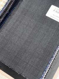CR6614 CARNET 3 plis à carreaux gris foncé[Tissu] HOSOI SYOJI Images supplémentaires
