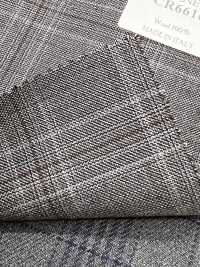 CR6616 CARNET Carreaux gris et marron[Tissu] HOSOI SYOJI Images supplémentaires