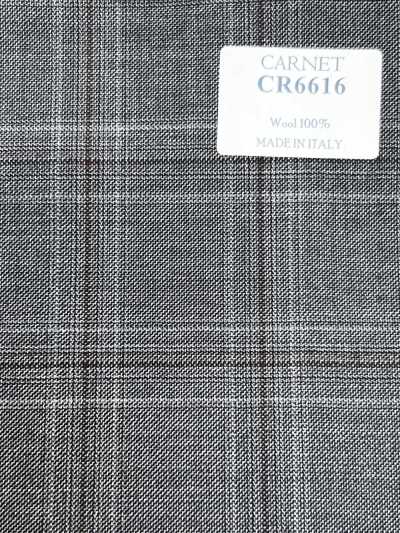 CR6616 CARNET Carreaux gris et marron