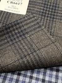 CR6617 CARNET à carreaux 3 fils gris x bleu marine[Tissu] HOSOI SYOJI Images supplémentaires