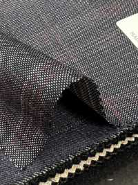 RD5644 REDA bleu marine × carreaux rouges[Tissu] HOSOI SYOJI Images supplémentaires