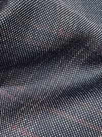 RD5644 REDA bleu marine × carreaux rouges[Tissu] HOSOI SYOJI Images supplémentaires