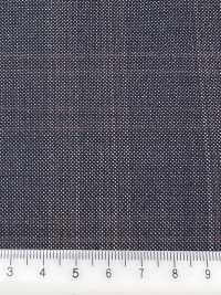 RD5644 REDA bleu marine × carreaux rouges[Tissu] HOSOI SYOJI Images supplémentaires