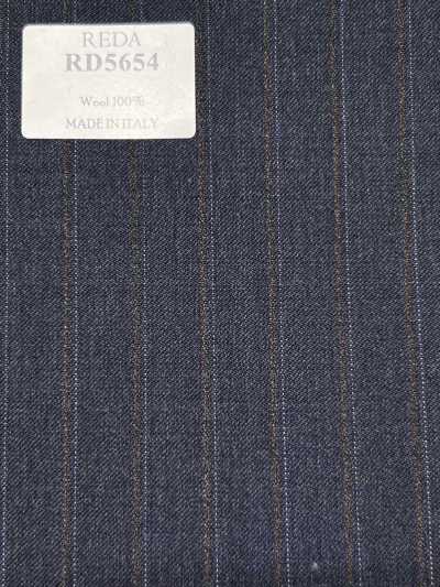REDA Rayure bleu marine et marron